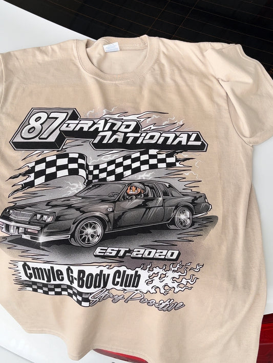 Cmyle G-Body Club 87 Grand National Tee