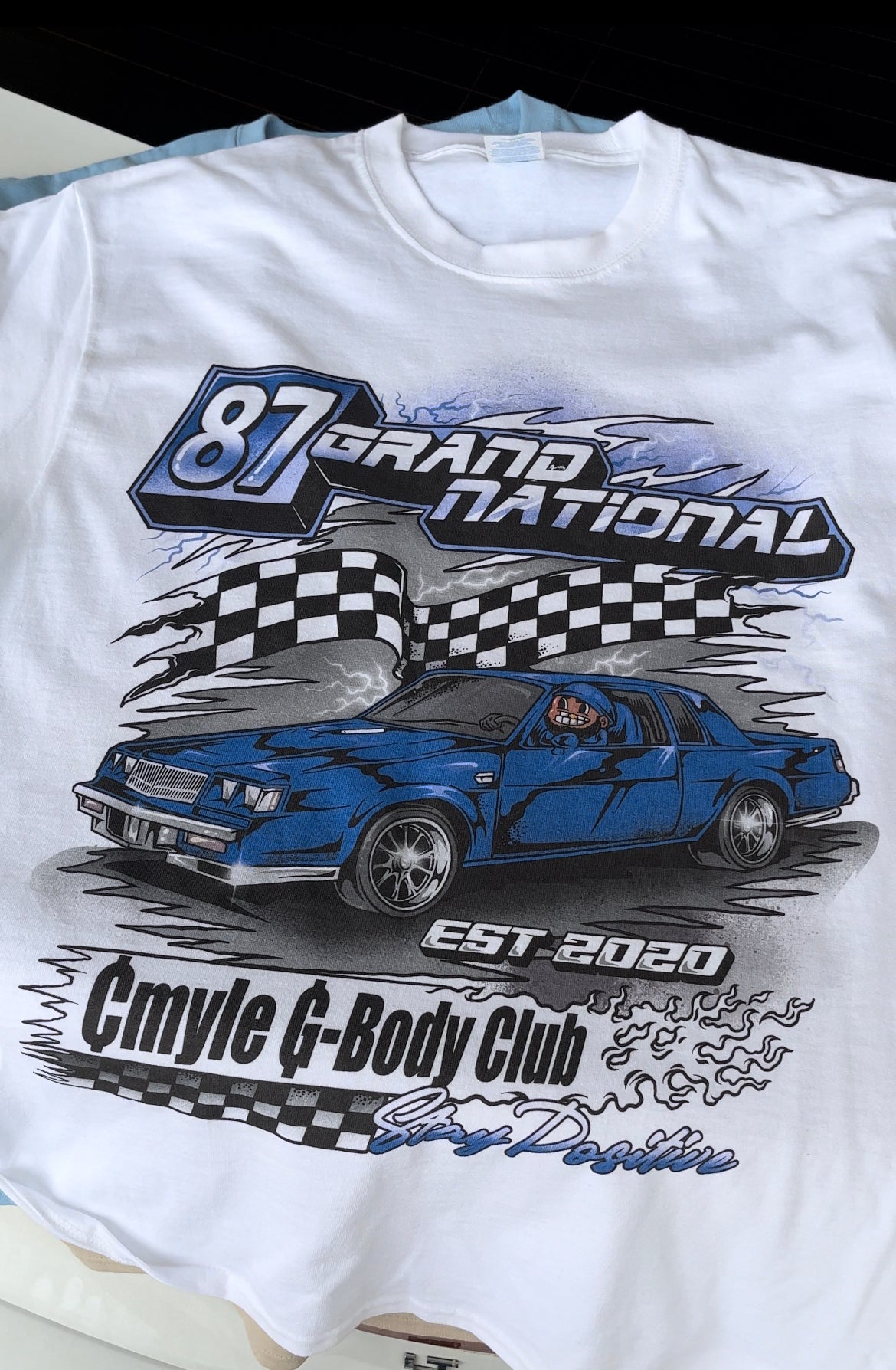 Cmyle G-Body Club 87 Grand National Tee – Cmyle Clothing