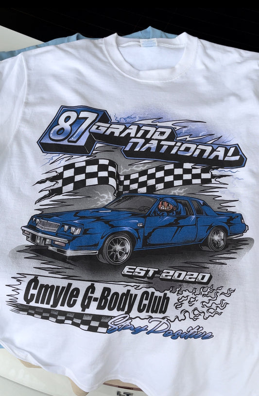 Cmyle G-Body Club 87 Grand National Tee